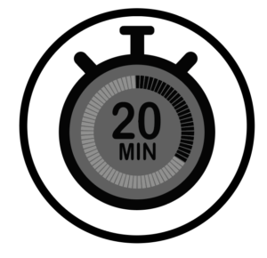 Icon of a stop watch depicting the concept of using reminders or alarms