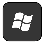 Icon of a Windows keyboard key