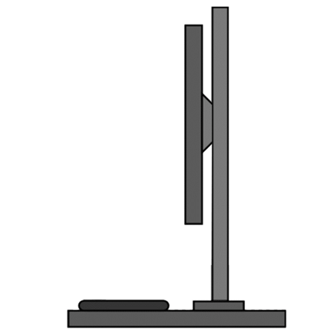 Play Monitor 1 Distance (from front of keyboard tray) Visual