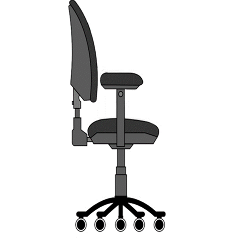 Play Seat Pan Depth (from back rest) Visual