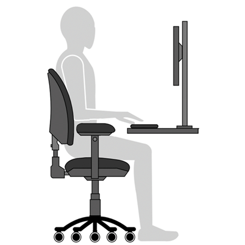 Play Keyboard Height (from floor) Visual