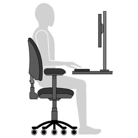 Play Seated Monitor 1 Height (from floor) Visual