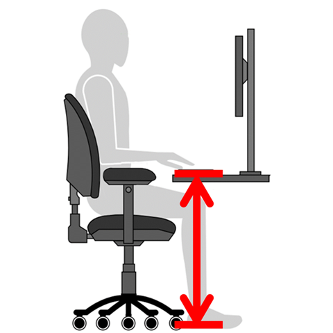 Workstation Height (from floor)