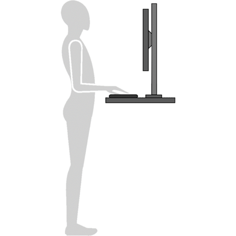 Play Standing Keyboard Height Visual