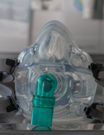 Non-invasive ventilations face mask