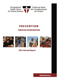 Cover of 2013/2014 OHCOW Annual Report