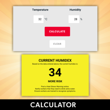 Feature image for OHCOW's Heat Stress Calculator for Indoor Workers