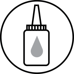 Icon for bottle of lubricant