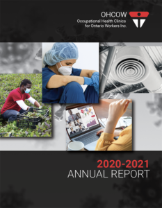 Cover of the OHCOW 20/21 Annual Report