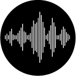 Icon depicting the concept of sound / noise waves