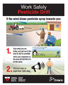 Snapshot of the Pesticide Drift poster