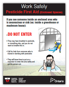 Snapshot of the Pesticide First Aid poster
