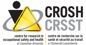 Logo for the Centre for Research in Occupational Safety and Health (CROSH)