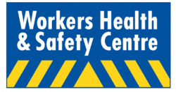 Logo of the Workers Health and Safety Centre (WHSC)
