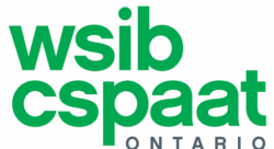 Logo for the Workplace Safety and Insurance Board (WSIB)