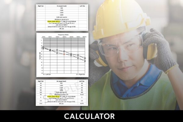 Feature image for OHCOW's NIHL Audiogram Calculator