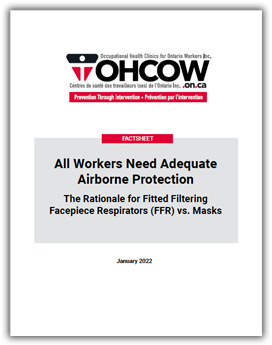 Thumbnail image of the cover of the OHCOW RPE Factsheet