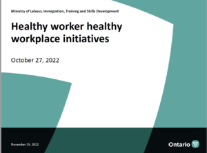 Healthy Workplaces cover shot