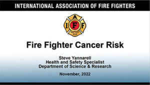 firefighter cancer risk powerpoint