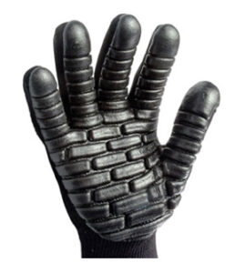 Example of anti-vibration glove