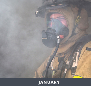 JANUARY 2025 is Firefighter Cancer Awareness Month, highlighting the dangers of exposure to carcinogenic substances in the course of firefighting.