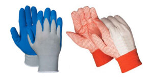 Different kinds of non slip gloves