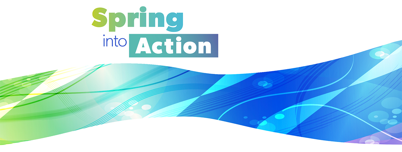 Spring Into Action banner